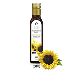 масло подсолнечное 250мл стекло Рось