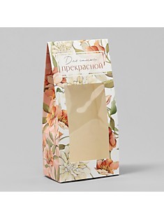 Коробка складная "Для самой прекрасной" 9*19*6см