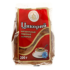 цикорий натуральный жареный молотый 200г Русский цикорий