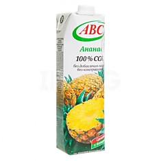 сок ананасовый 1л АВС
