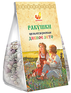 макароны Ракушки ц/з цветные 300г Дивинка