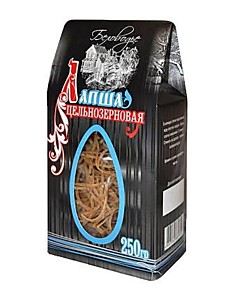 лапша цельнозерновая пшеничная 200г Беловодье