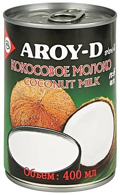молоко кокосовое 400мл ж/б Aroy-D