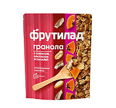 Гранола с кокосом, арахисом и папайей 270г Фрутилад
