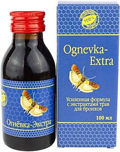 огневка ЭКСТРА для бронхов 100мл Жива