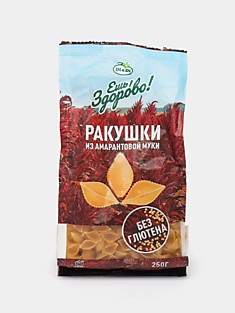 макаронные изделия без глютена Ракушки 250г Ешь здорово