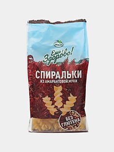 макаронные изделия без глютена Спиральки 250г Ешь Здорово