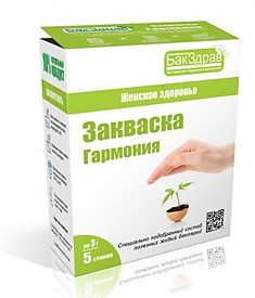 закваска гармония пробиотик 3г Бакздрав