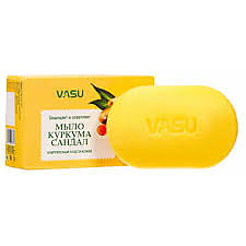 Мыло Trichup Haldi Chandan, VASU, 75г