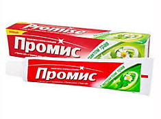 Зубная паста с Экстрактом Трав Промис 100г Dadur
