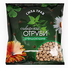 Отруби Сибирские хрустящие "Сила трав" 100 гр