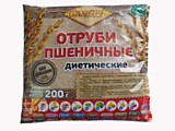 отруби пшеничные 200г Сахарофф