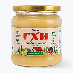Масло топленое ГХИ 400 гр (450 мл) (стекло) (Байтлер)